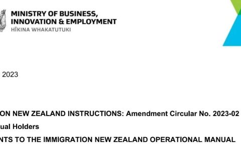 2023新西兰工资中位数门槛即将上调，工签、技术移民、父母团聚移民等多项签证变难